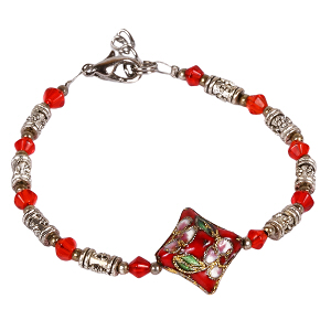 Armkette Cloisonne, Armband, 4934